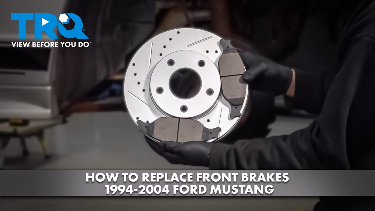 What happens if brake pads are worn out on a Mustang?