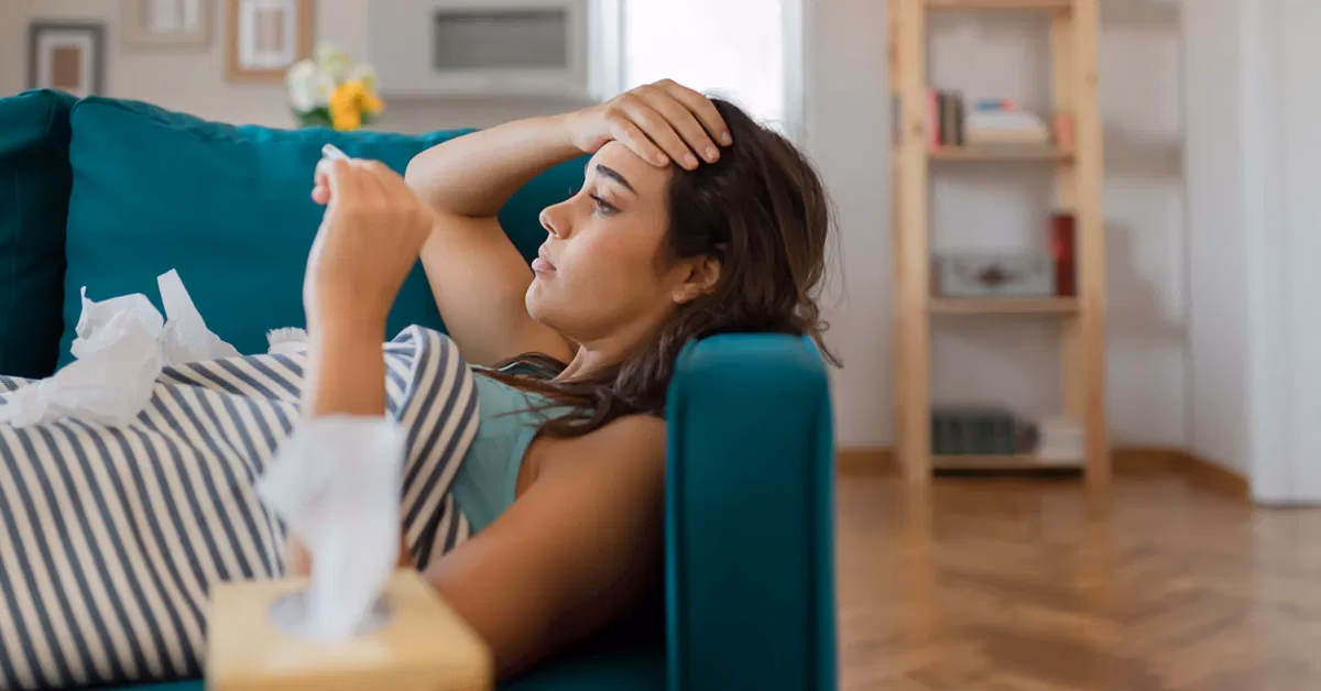 Why does my mouth taste bad after coughing?