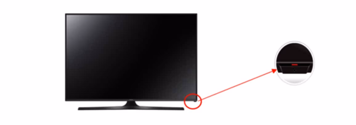 Why does my Samsung TV turn on when power button is pressed?