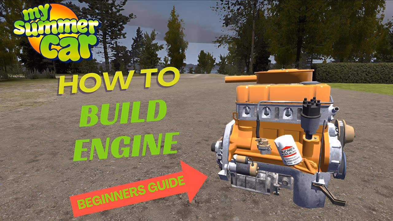 How to move a car engine?