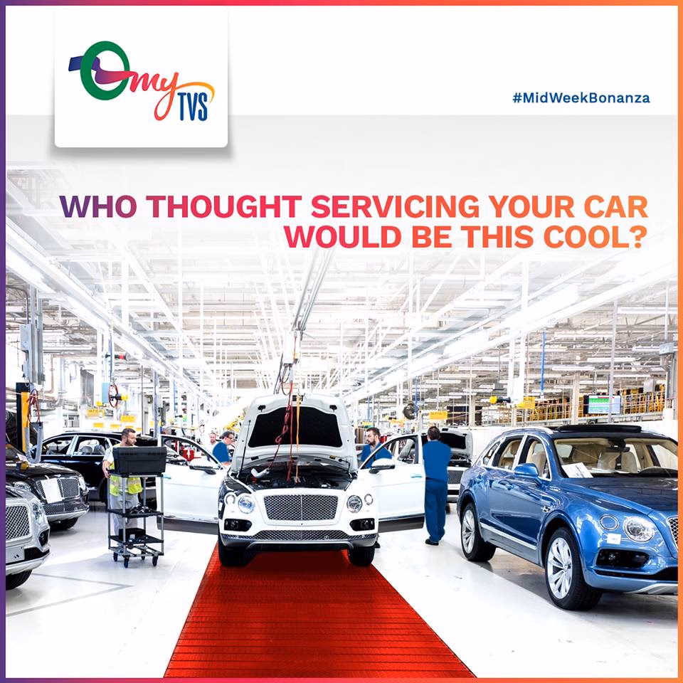 How many car services outlets are there in Tamil Nadu?