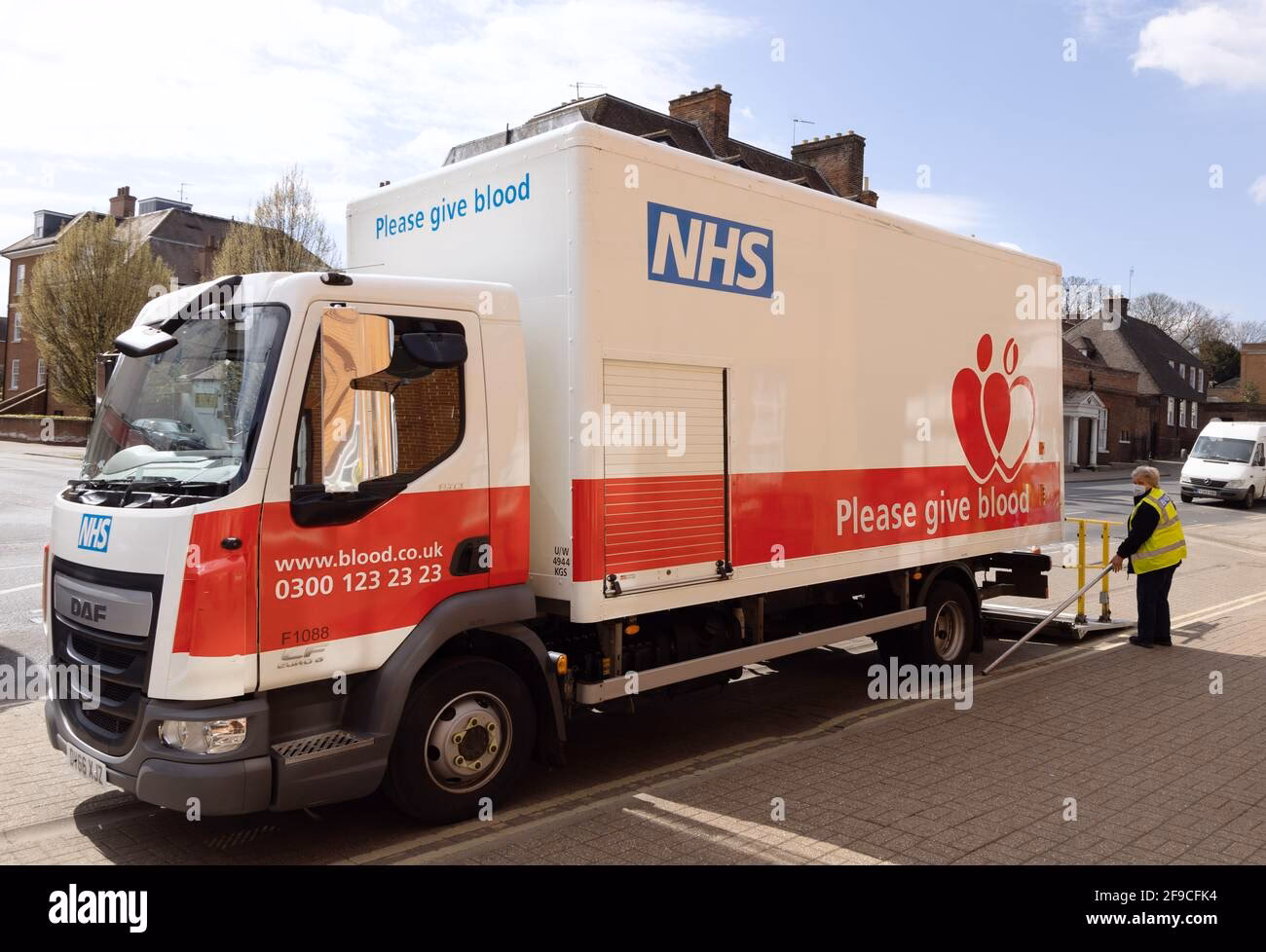 What does a logistics driver do at NHS Blood & Transplant?