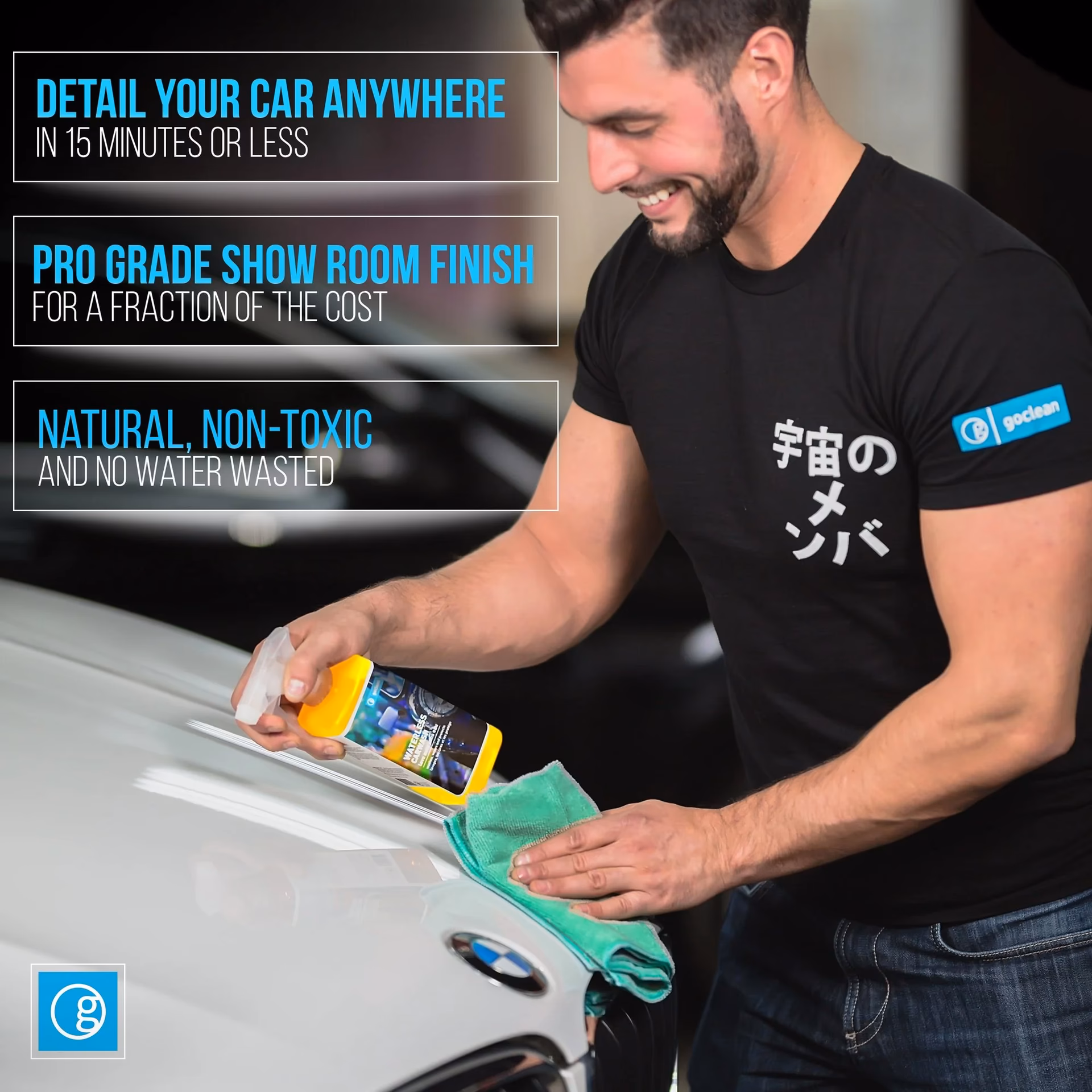 How much does a waterless car wash cost?