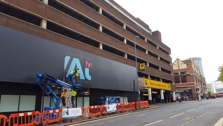 Where is NCP car park Birmingham?