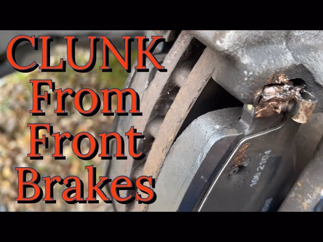 Why does my car clunk when braking?