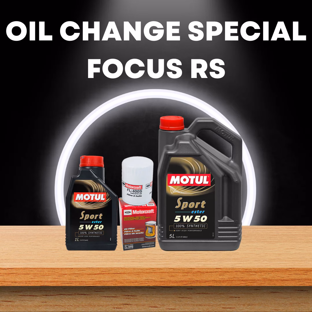 When should a Ford Mk1 Focus RS oil & oil filter be replaced?