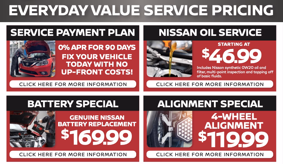 How long does a Nissan service take?