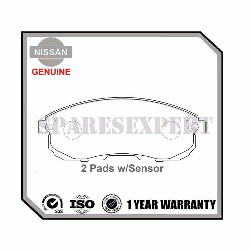 Are brake discs and pads covered under warranty?