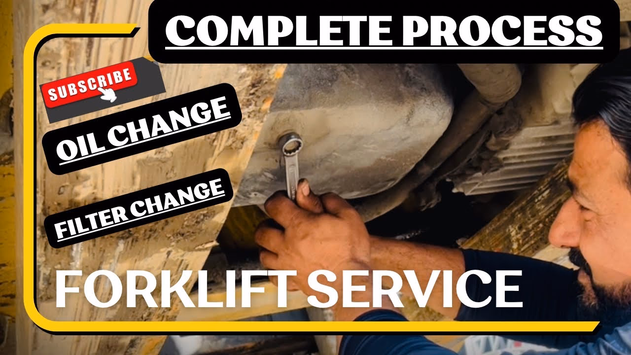 What kind of oil does a Nissan Forklift use?