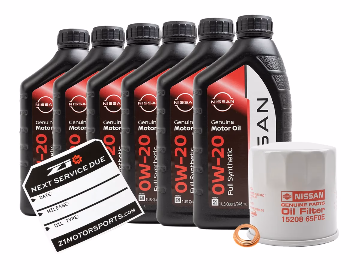 Are oil filters included in a Nissan EV minor service?