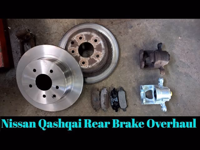 How to change hand brake lever on Nissan Qashqai?