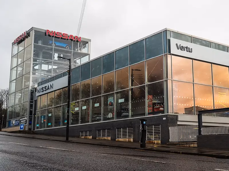 Where can I find a Nissan dealer in Scotland?