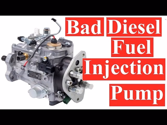 Why is my diesel fuel injection pump not working?