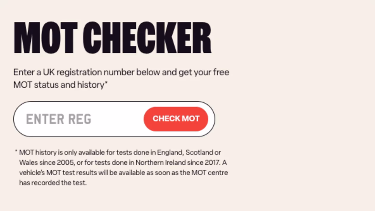 Are mots done by authorised garages in ni?