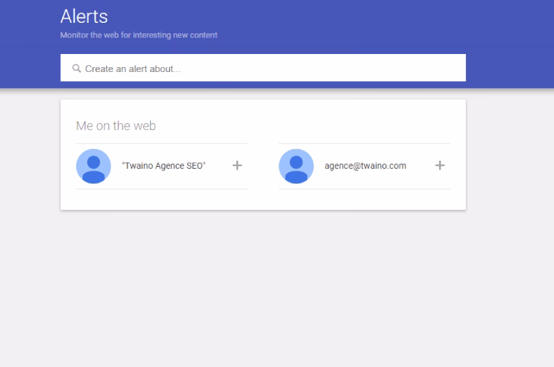 Quel est le rôle d'une alerte Google ?