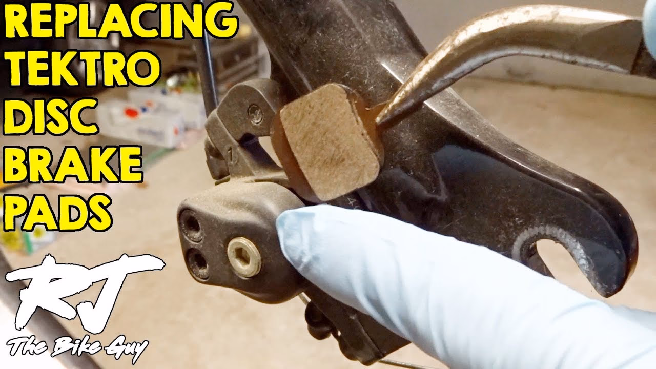 How to change disc brake pads on a mountain bike?