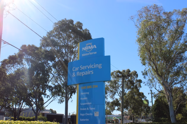 Where is NRMA car servicing located?