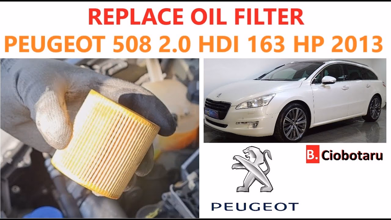 What to do if diesel particulate filter Peugeot 508 SW I (8E_) fails?
