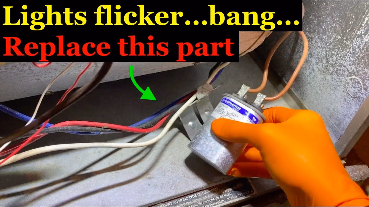 Can a capacitor cause a motor to spin?