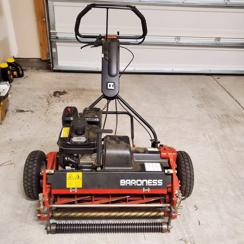 Can I use non-genuine parts to replace my Baroness machine?