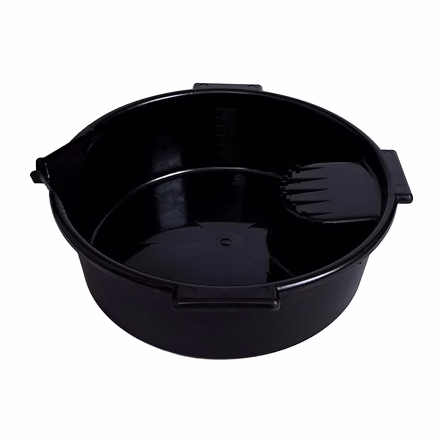 Does matrix concepts offer a clear oil drain pan?