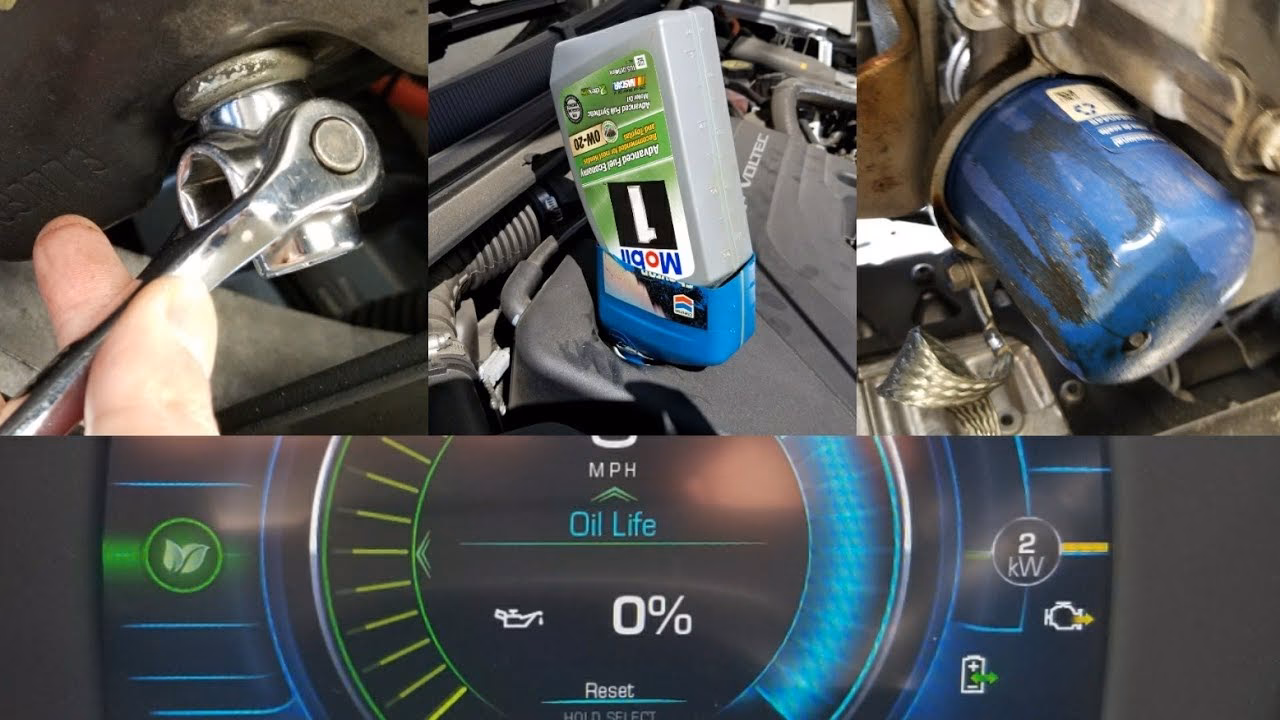 How to change oil in 2017 Chevrolet Volt LT?