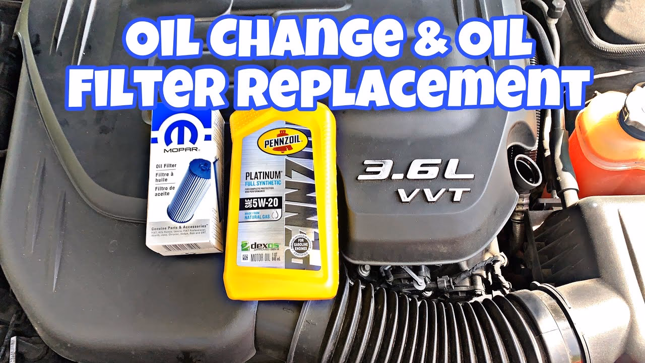 How do you remove oil from a Chrysler engine?