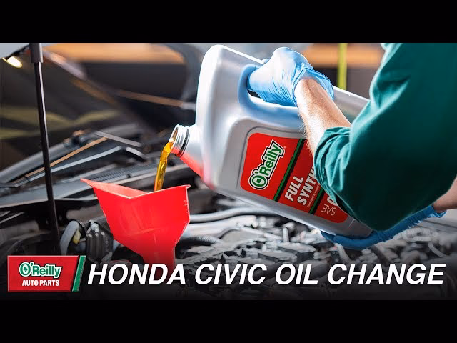 How do I change the oil filter on a Honda Civic?
