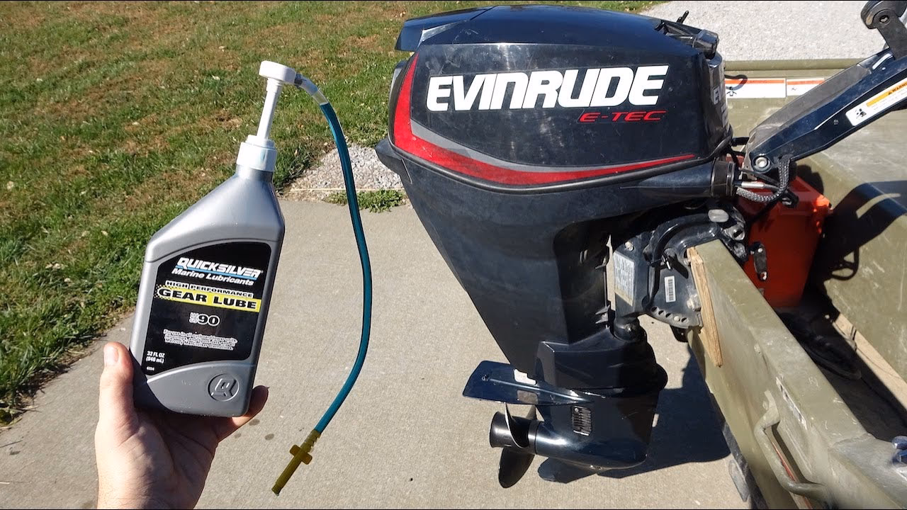 How long does Evinrude gear oil last?