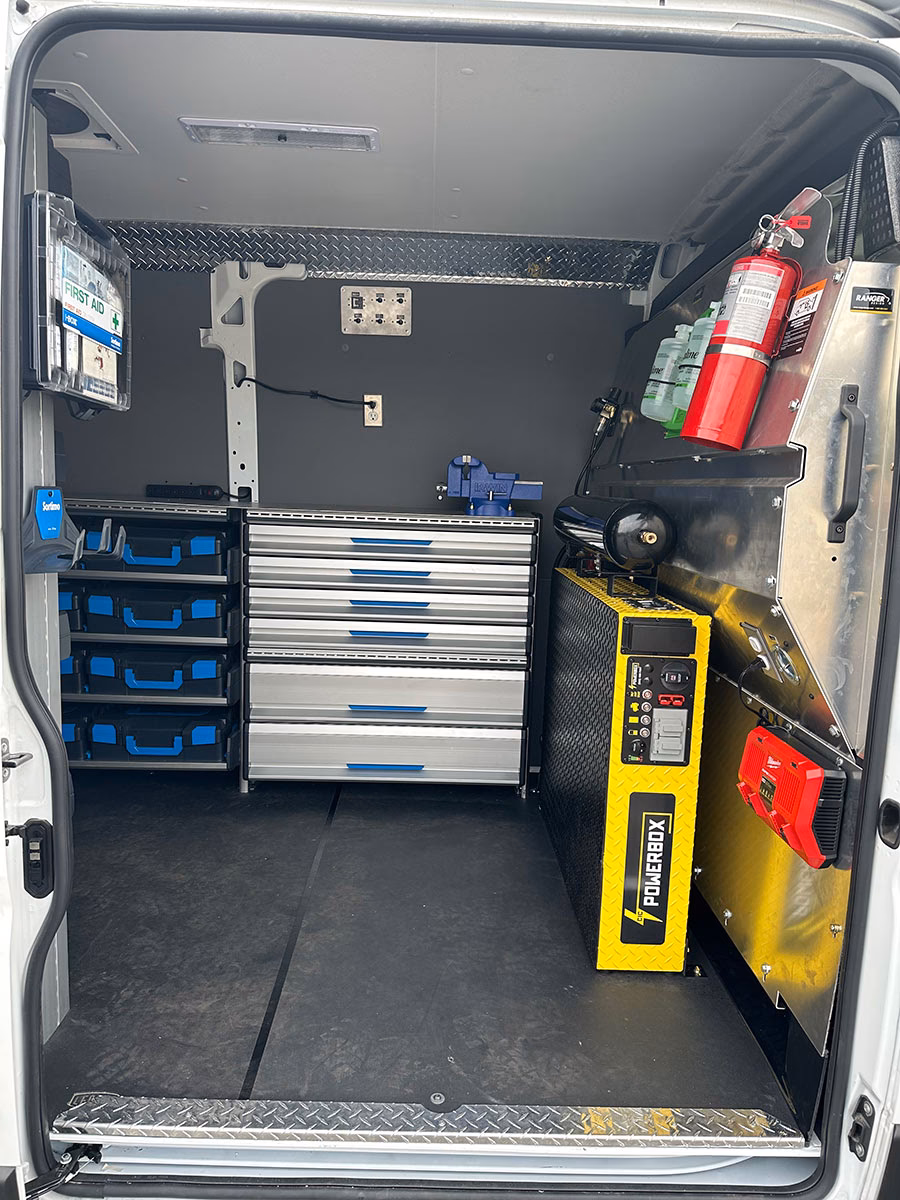 What services does a Mercedes-Benz Sprinter van need?