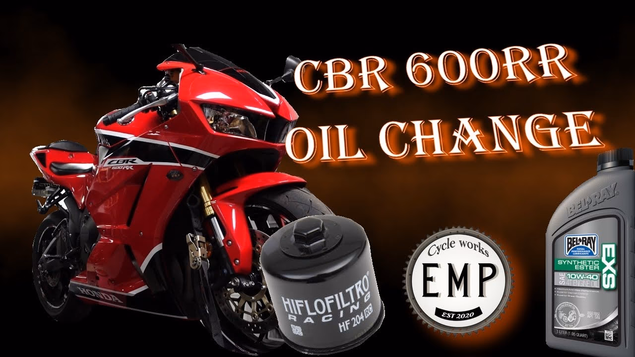 What kind of oil does a CBR600RR need?