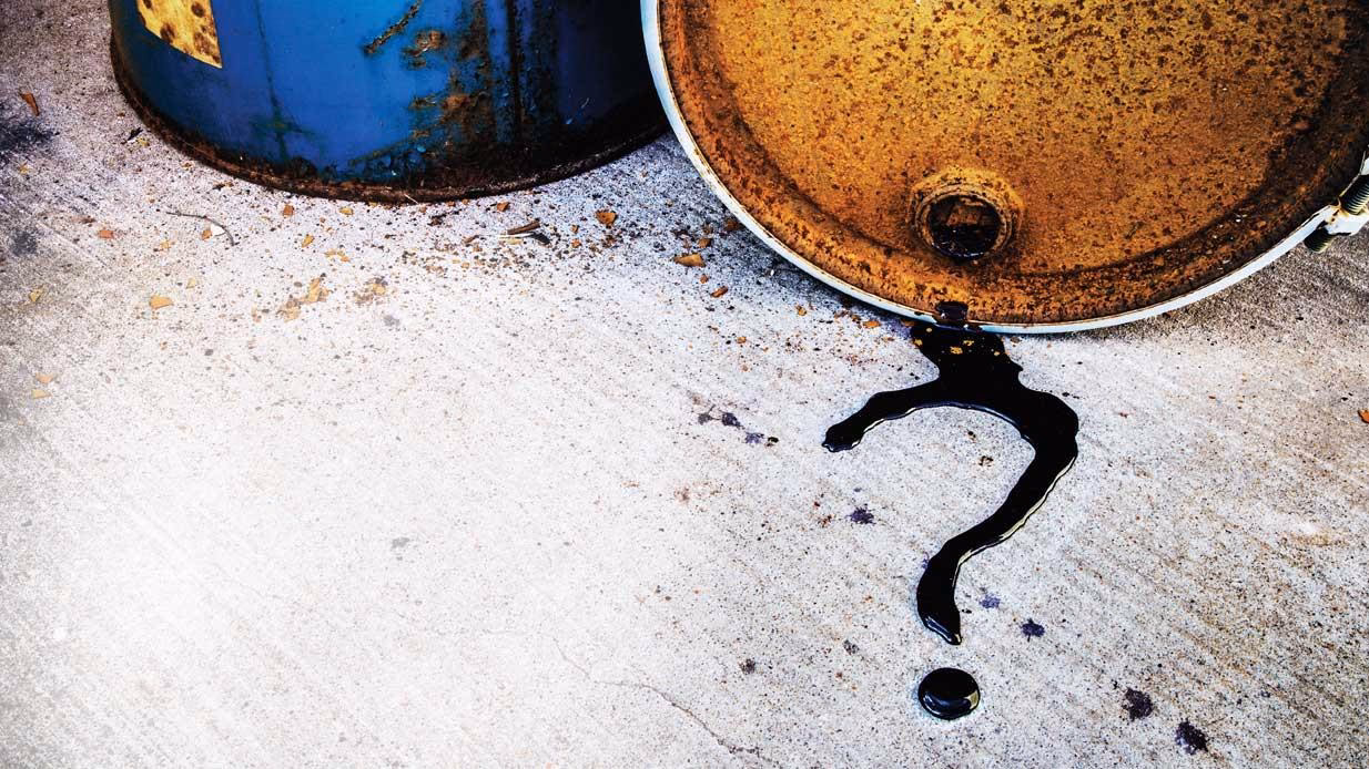 How does corroding metal affect engine lubricants?