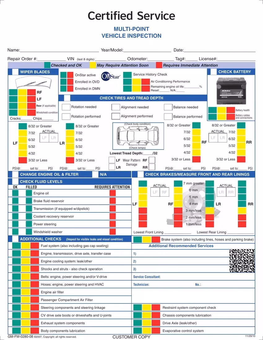 How can I modify a DOT inspection checklist PDF?