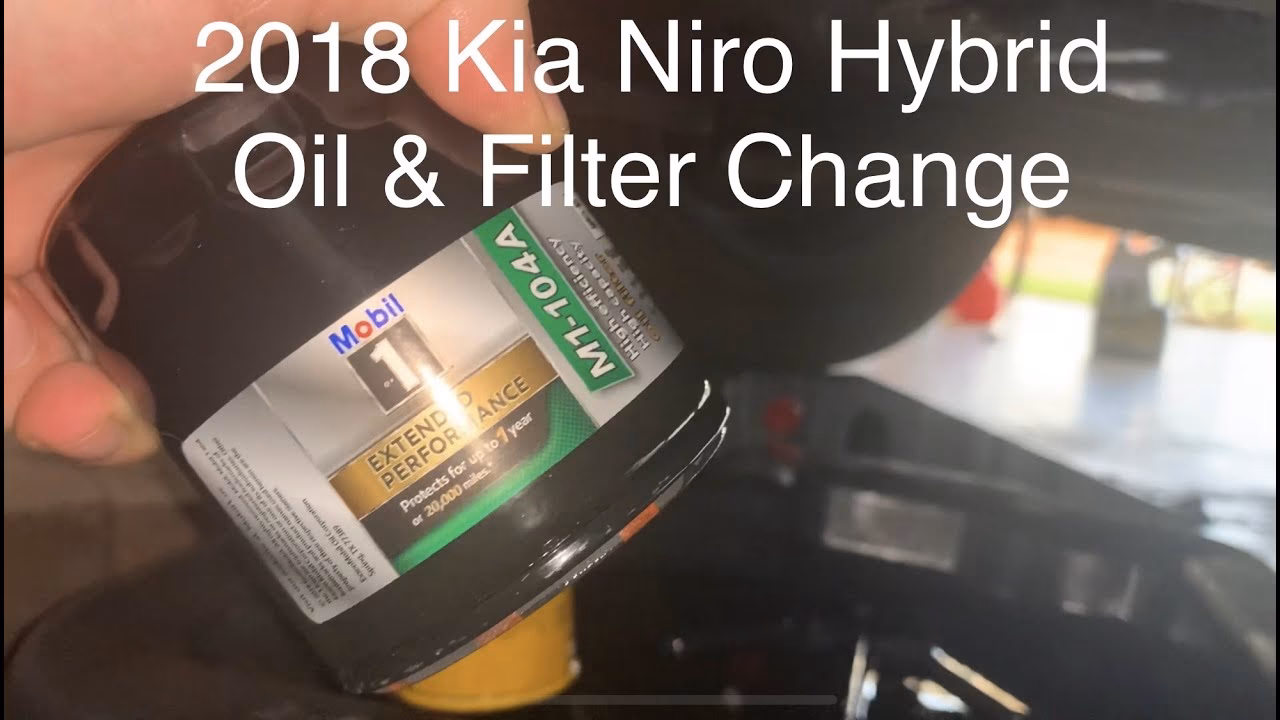 How to change oil on Kia Niro?