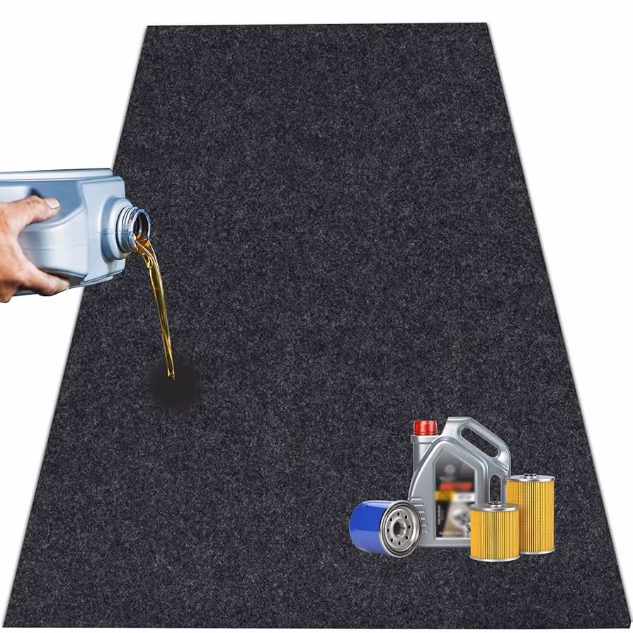 What are oil drip mats?