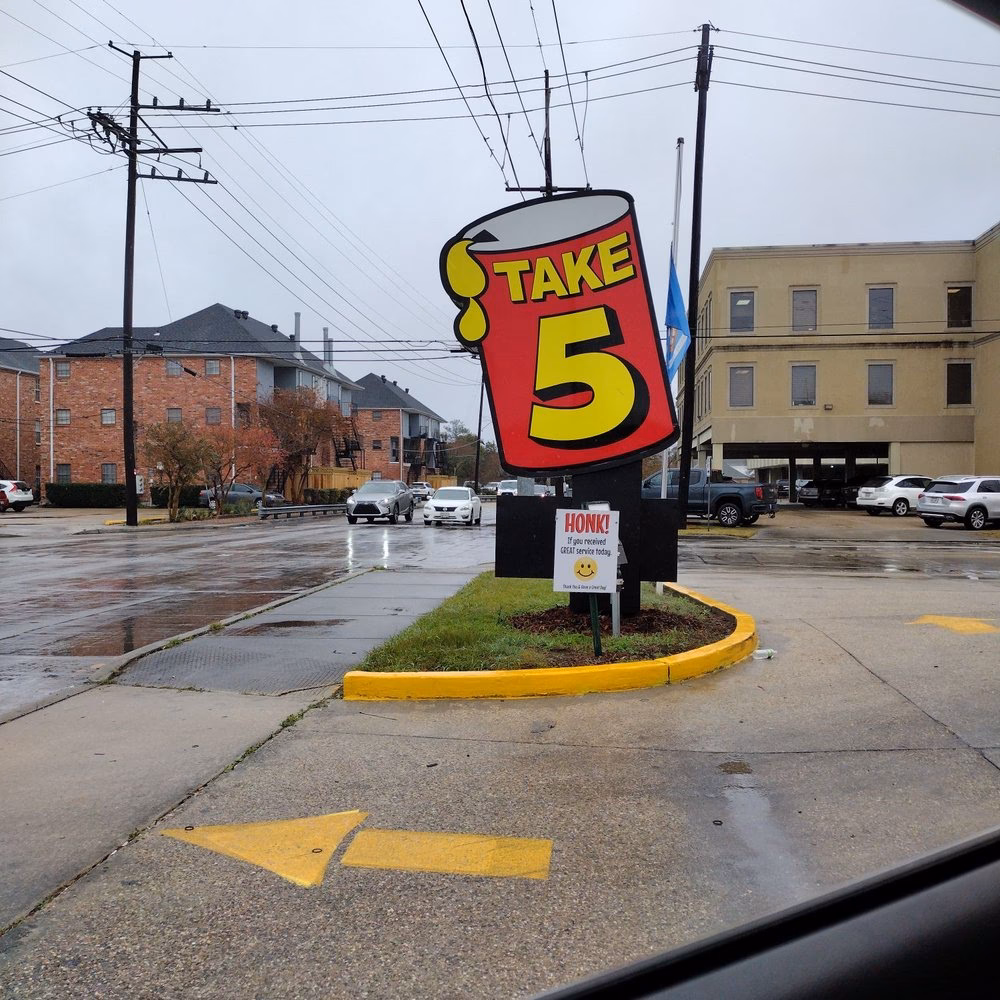 Where is take 5 in New Orleans?
