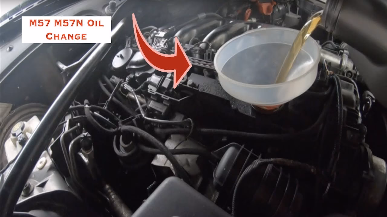 How do I change the oil on my 2014 BMW 535d?