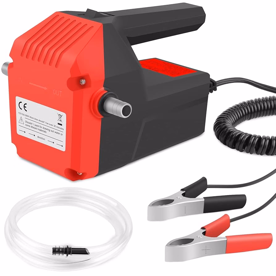 How long does it take to change pump oil?