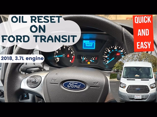 How do I Reset my Ford Transit Spanner light?