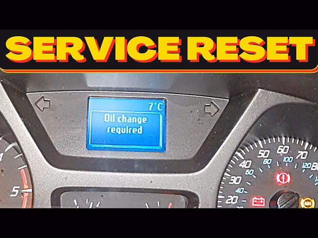 What does oil change required mean on a 2019 Ford Transit 350?