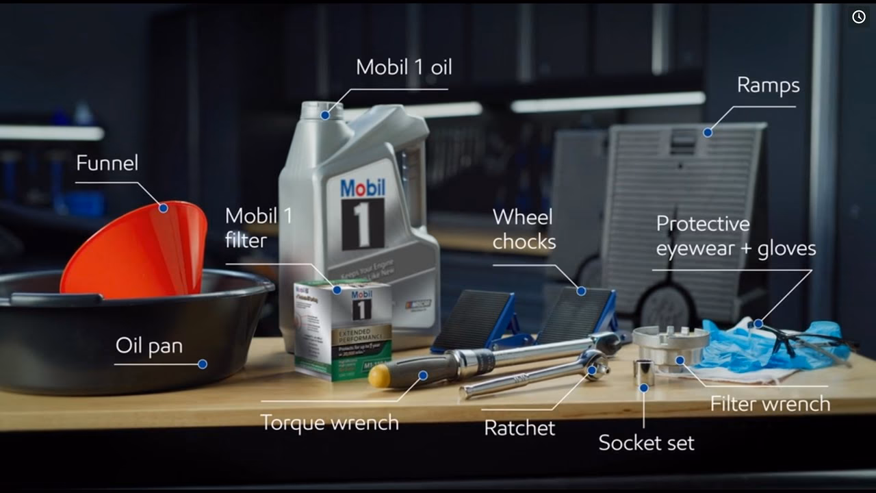 Does a basic car service include changing oil?