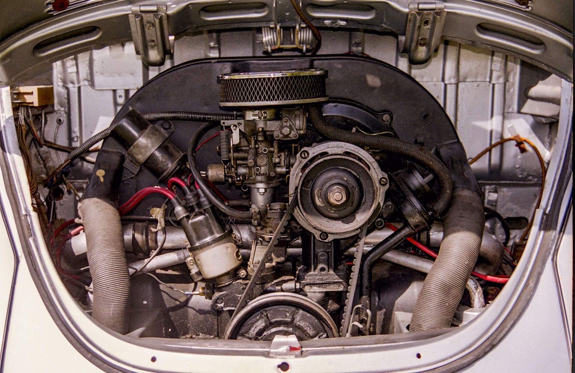 How hot does a VW engine run?