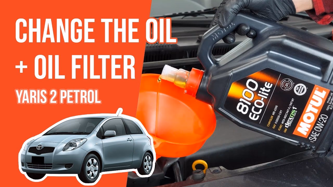 What is the capacity of Yaris oil filter?