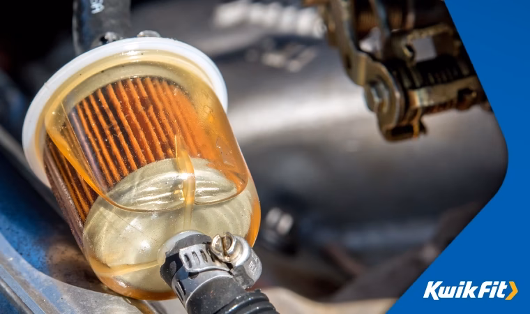 Can you use an oil filter instead of a fuel filter?