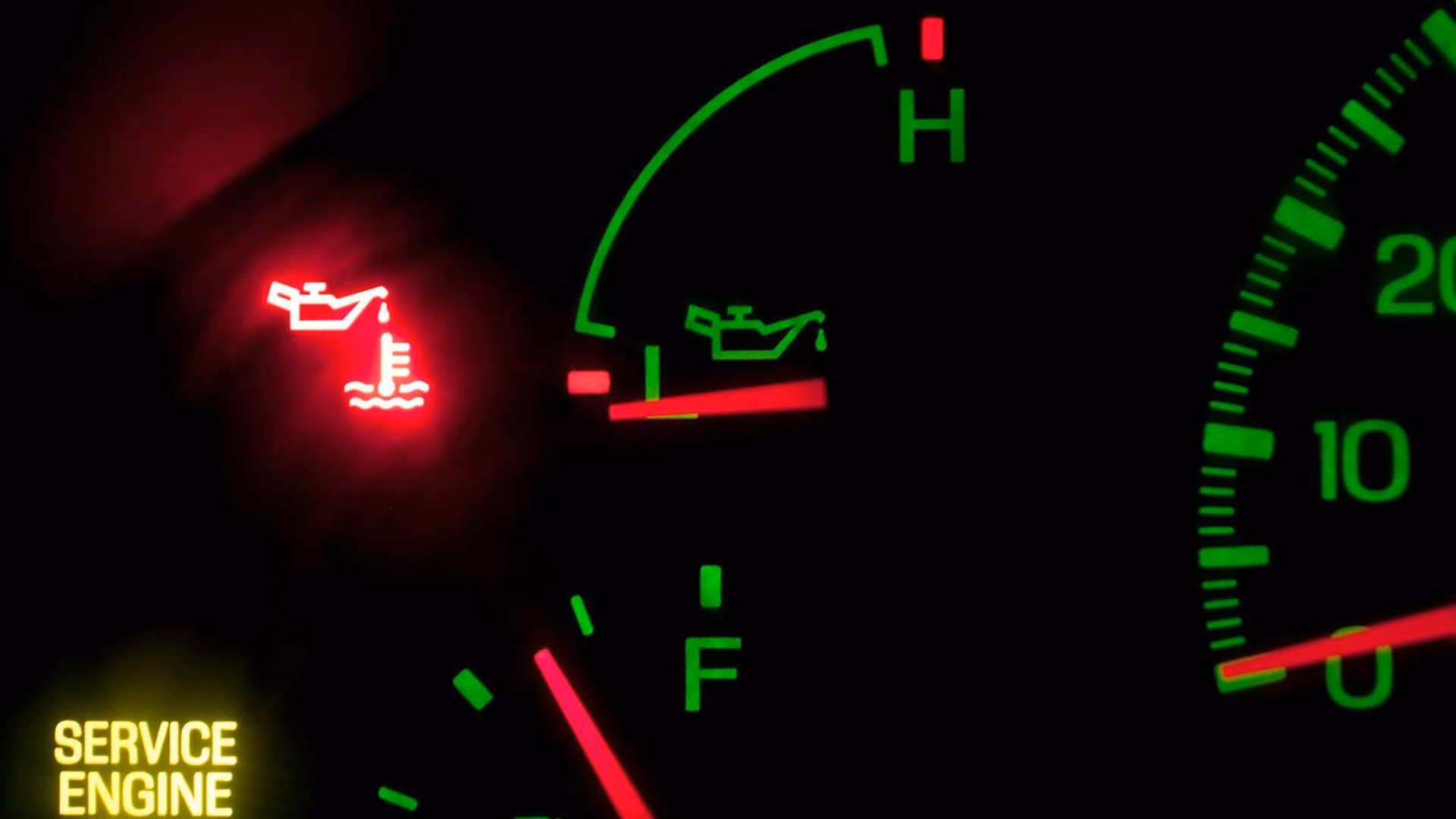 What causes low oil pressure after oil change?