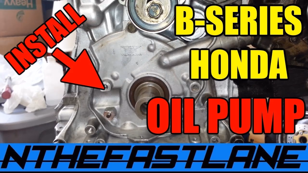 How do you replace a worn out oil pump?