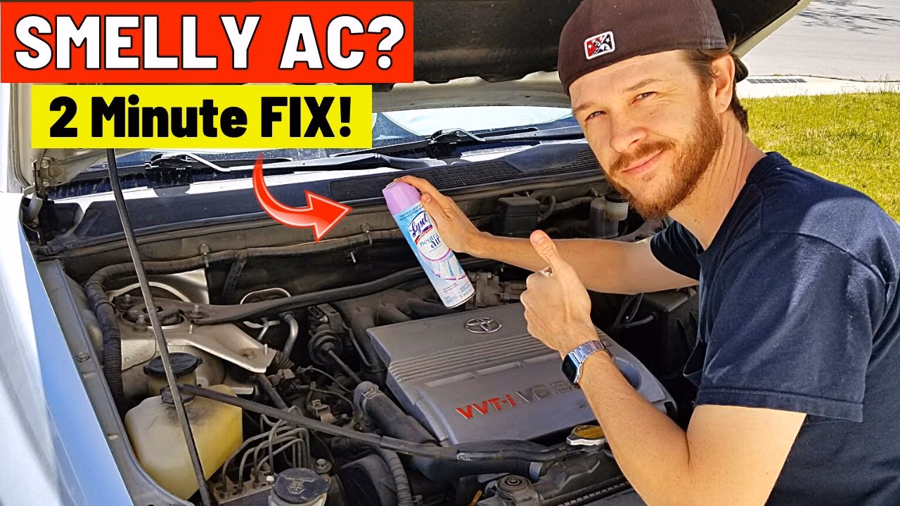 Why does my AC smell bad?
