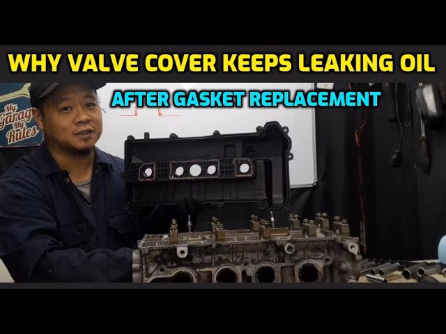 Can a gasket cause a engine oil leak?
