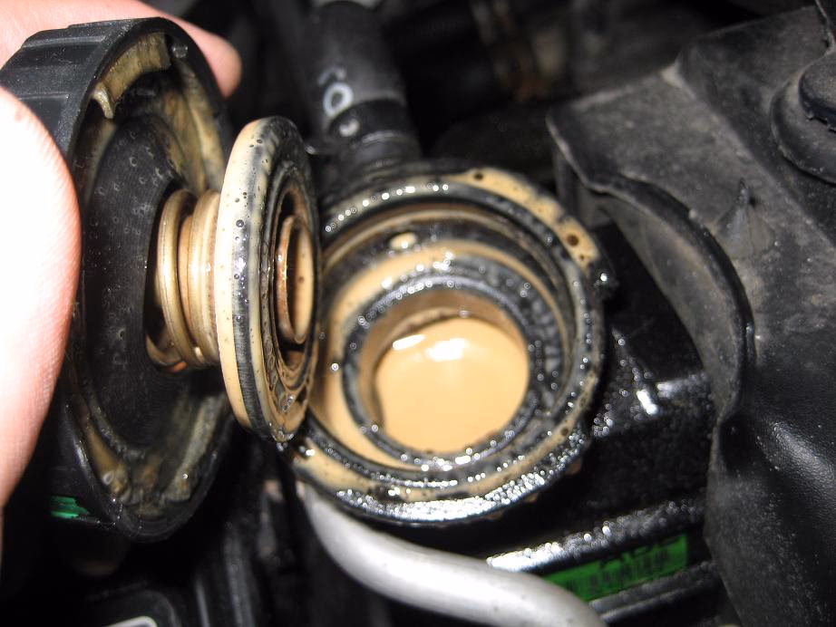 Why is my engine oil Milky after a head gasket replacement?