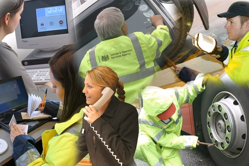 What role does VOSA play for traffic commissioners?